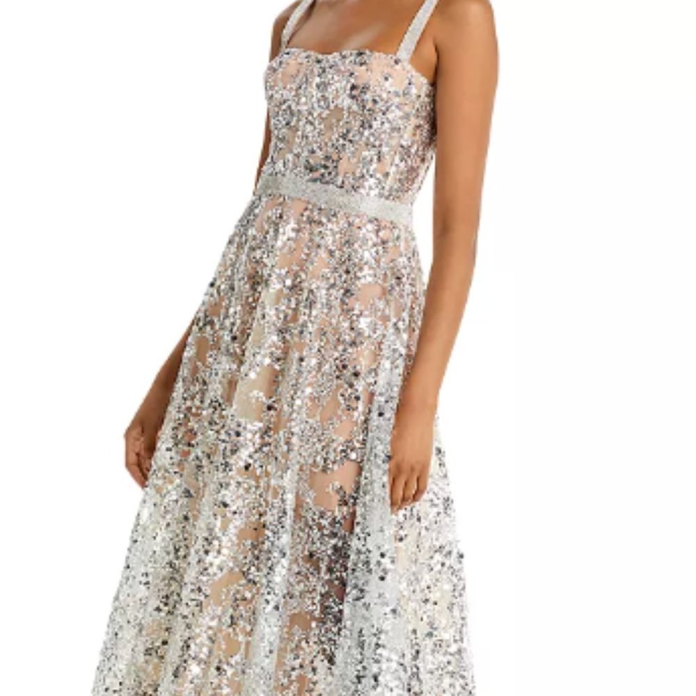 Bronx and Banco Silver Dress